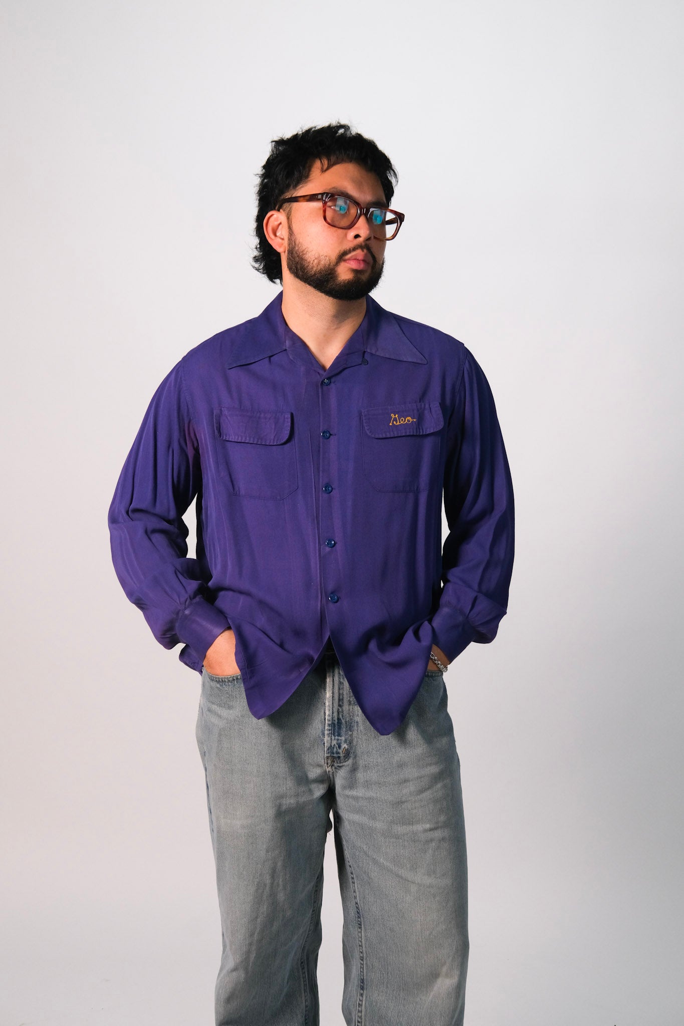 Langendorf Cakes & Cookies Chainstitch Button Up