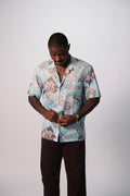 80s Handmade Harley Davidson Button Up
