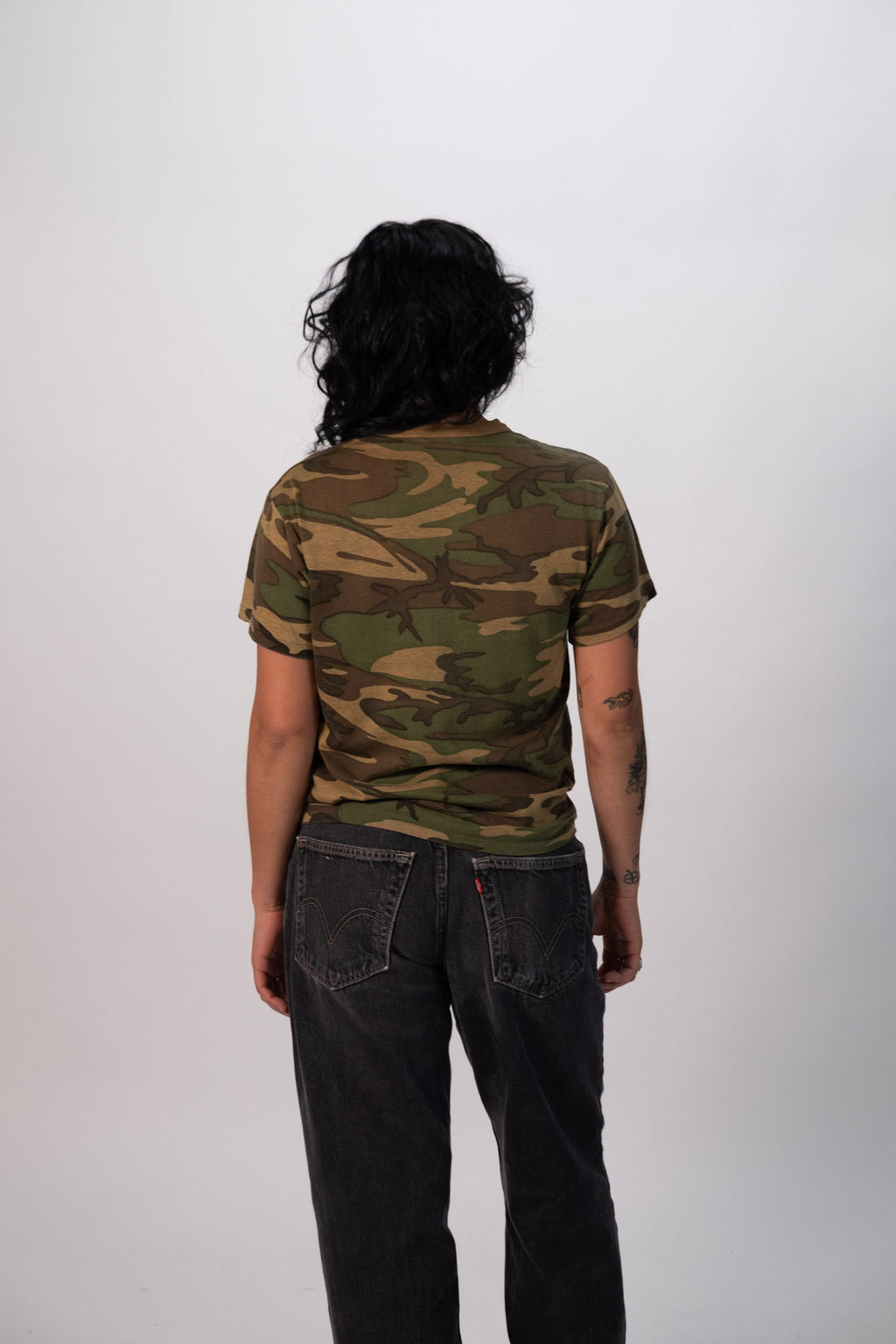 Perfectly Worn Camo Tee