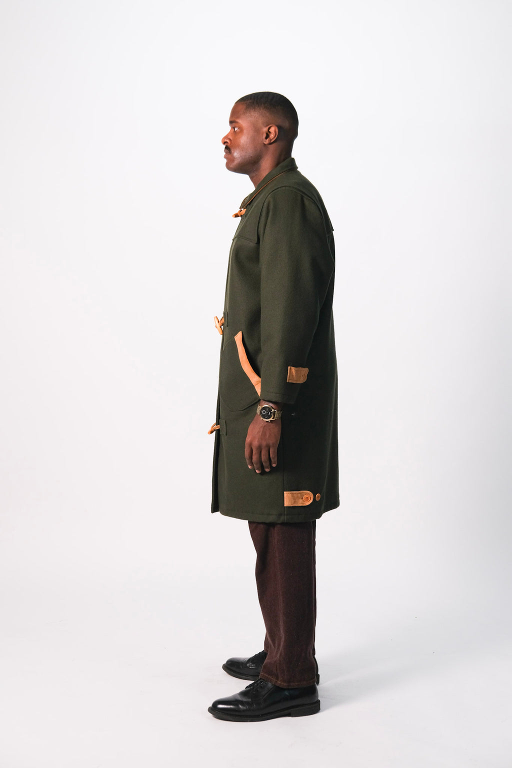90s Eastern Mountain Sports Wool Toggle Coat