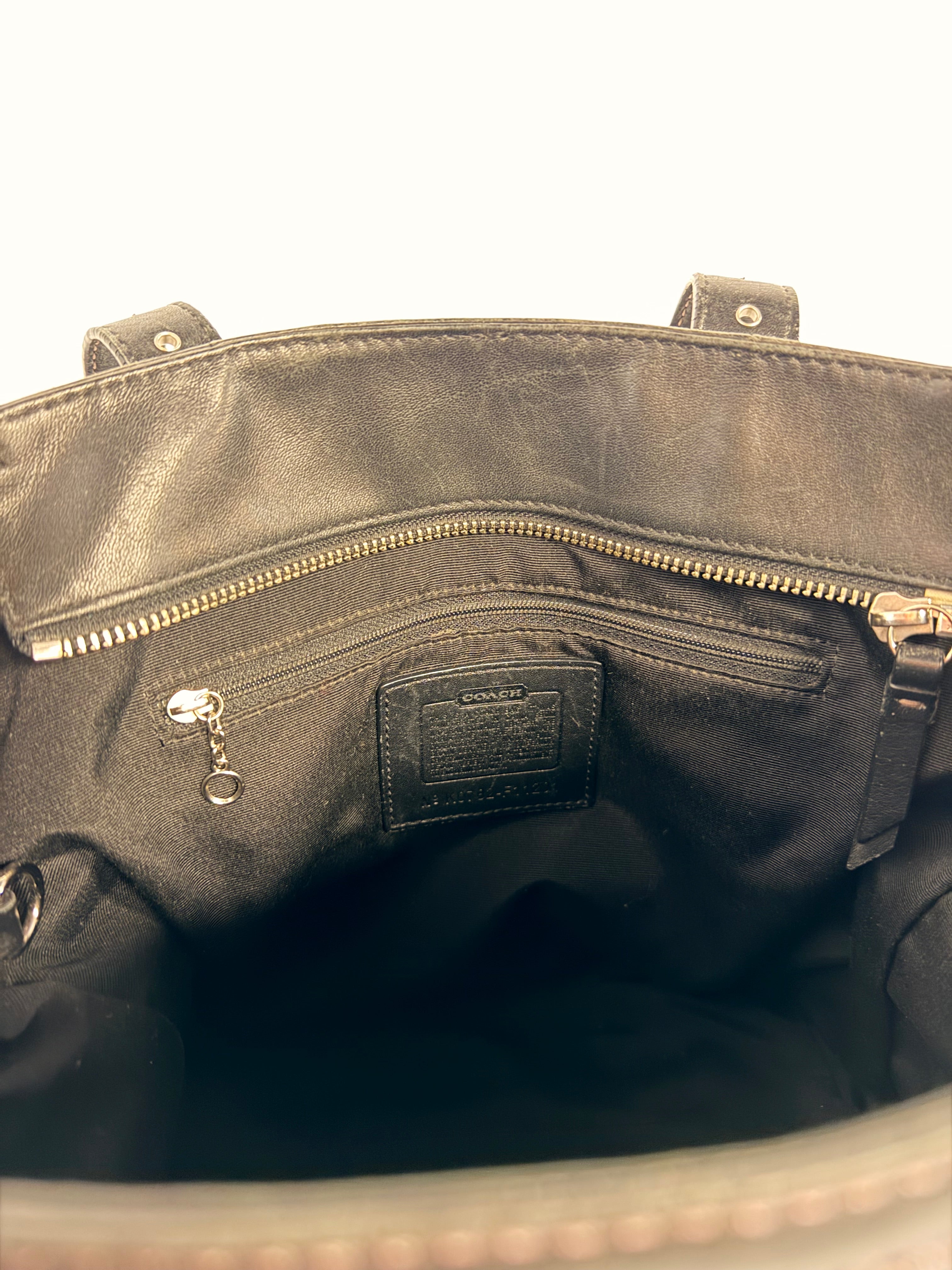 Y2K Coach Hampton Tote Bag