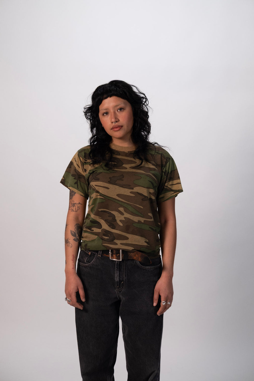 Perfectly Worn Camo Tee