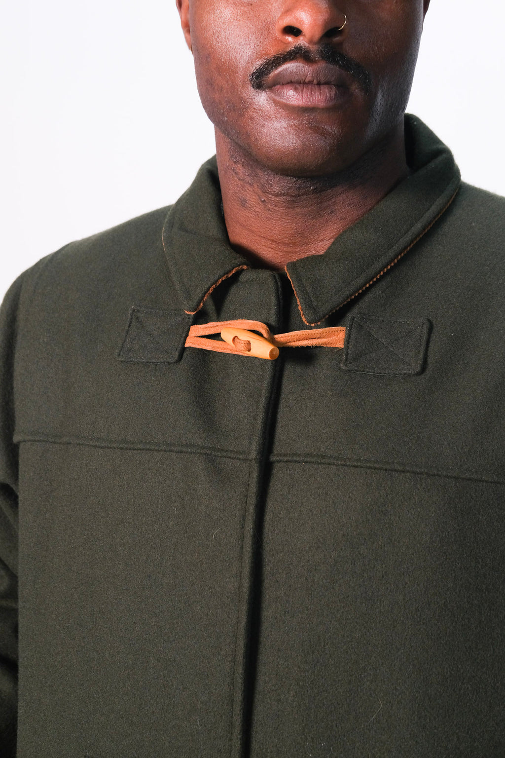 90s Eastern Mountain Sports Wool Toggle Coat