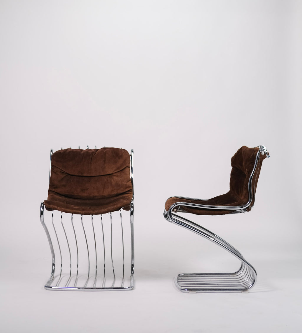 Gastone Rinaldi Sabrina Chair Pair