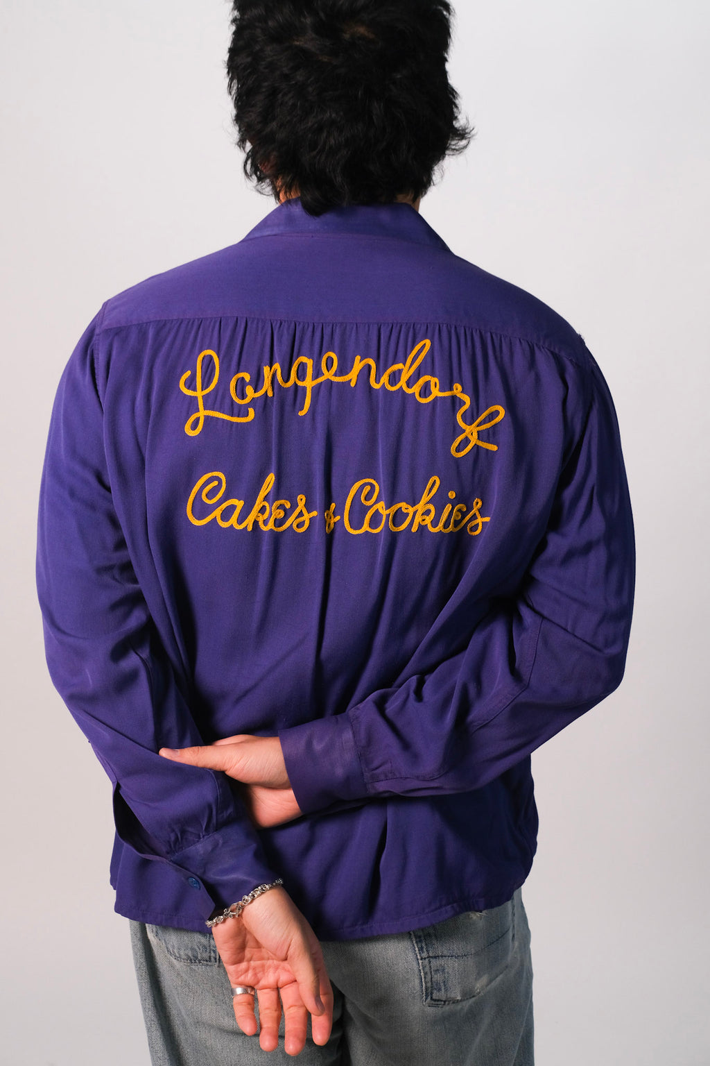 Langendorf Cakes & Cookies Chainstitch Button Up