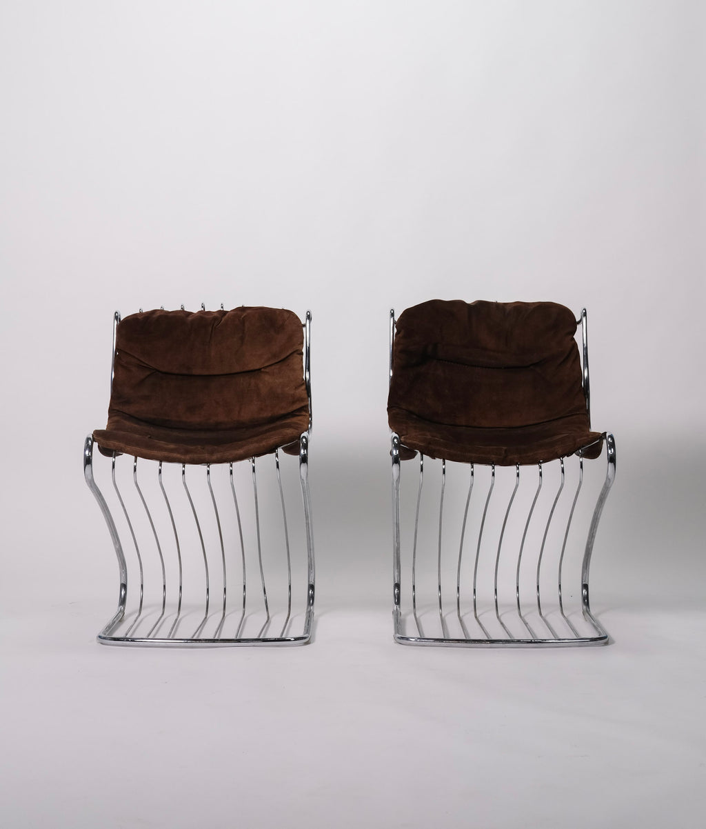 Gastone Rinaldi Sabrina Chair Pair