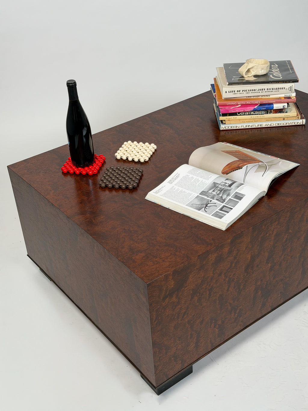 Burlwood Coffee Table