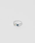 Bryce Ring in Blue and Sterling Silver