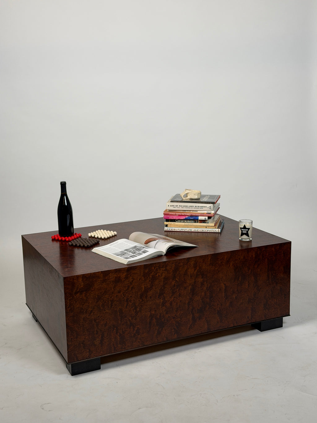 Burlwood Coffee Table