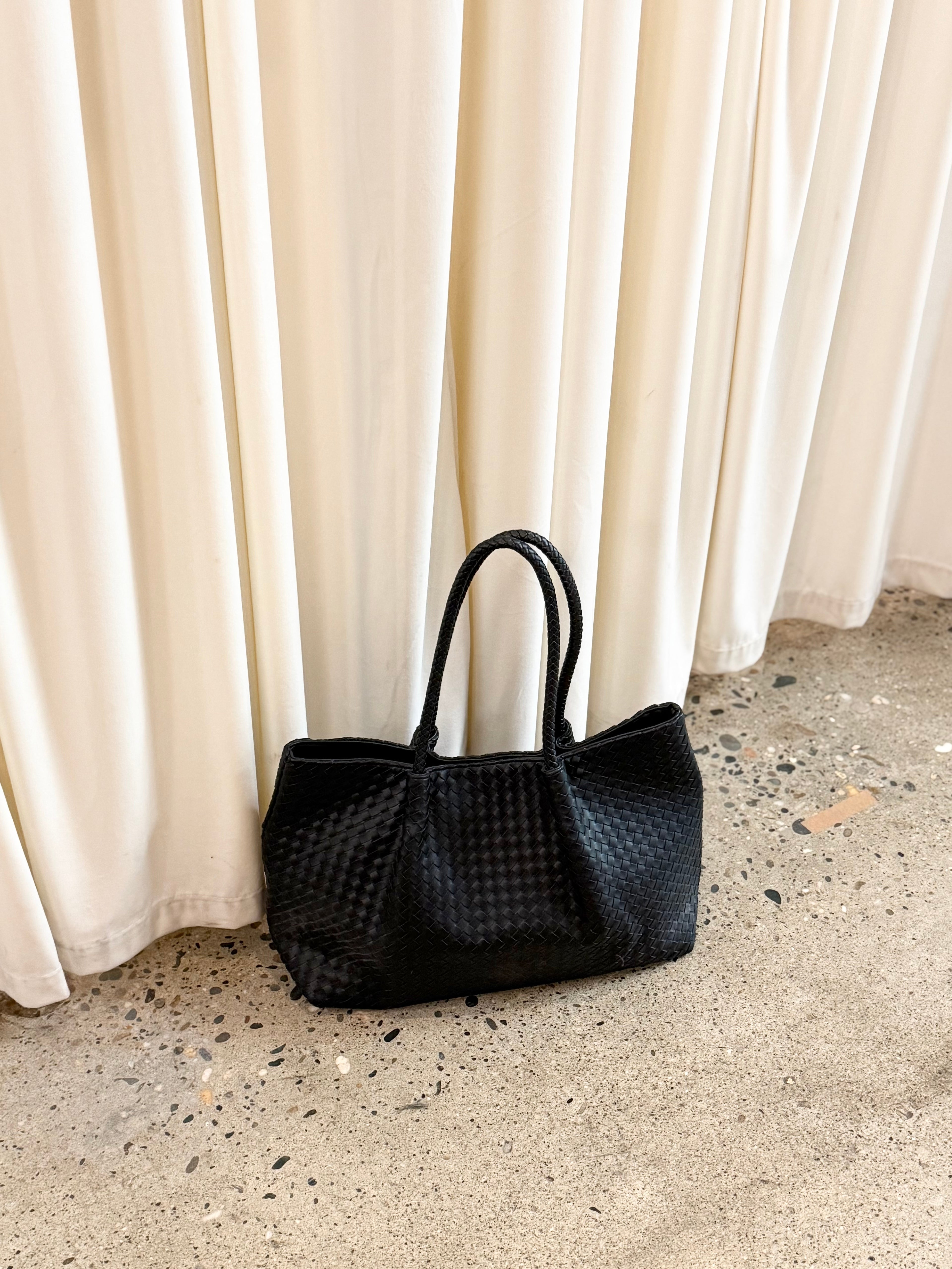 Vintage XL Woven Purse
