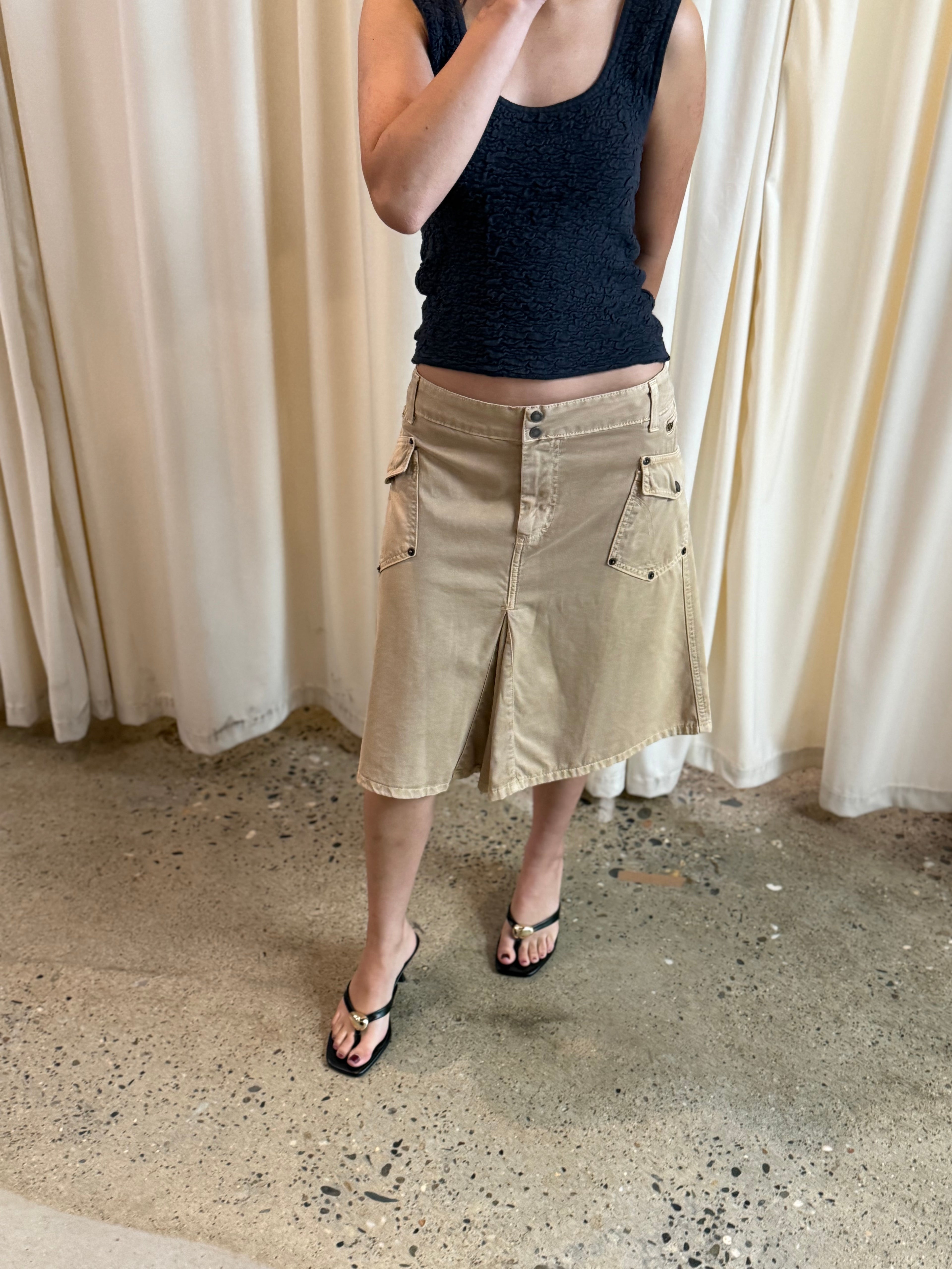 90's Dolce & Gabbana Cargo Skirt