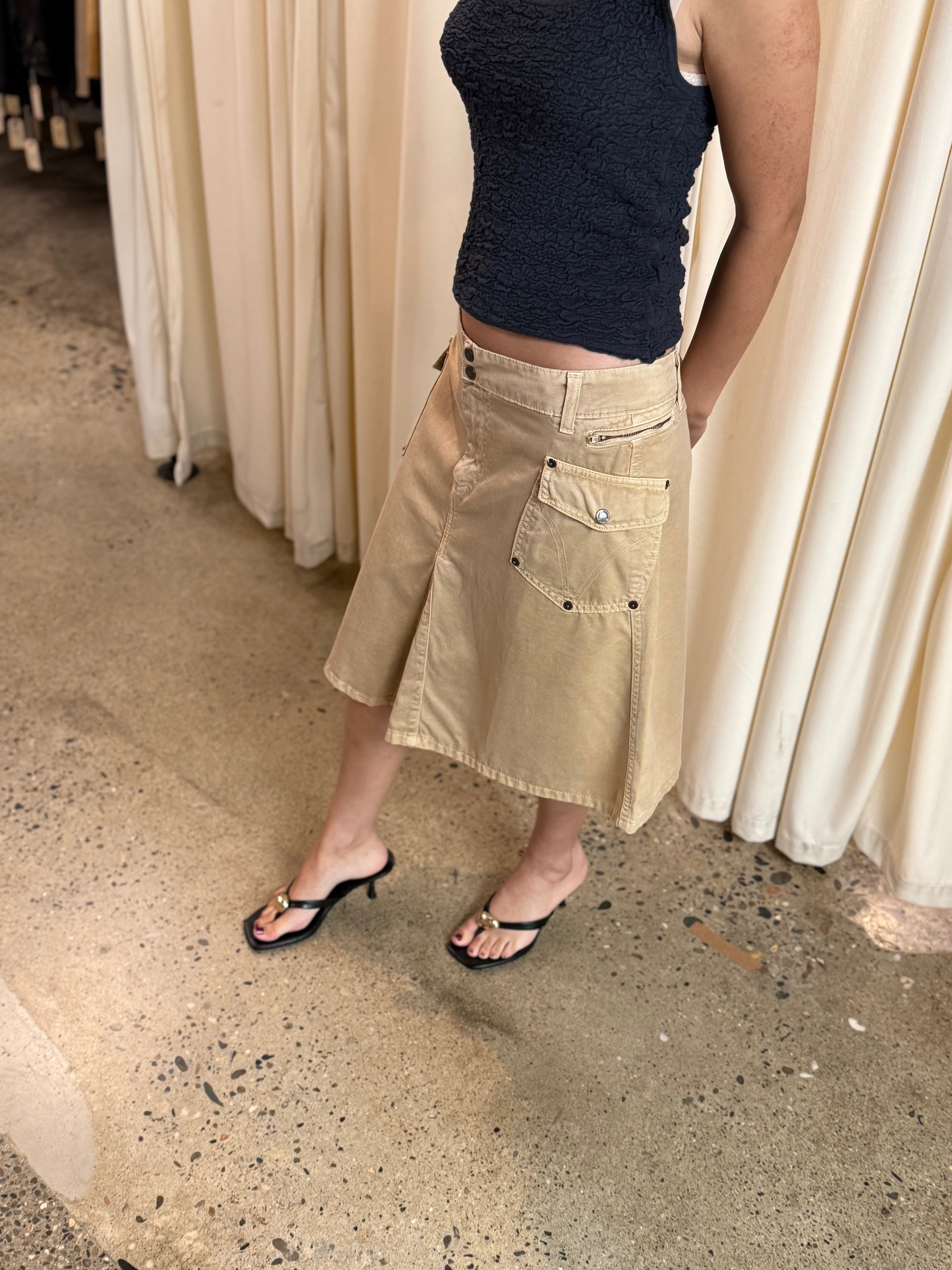 90's Dolce & Gabbana Cargo Skirt