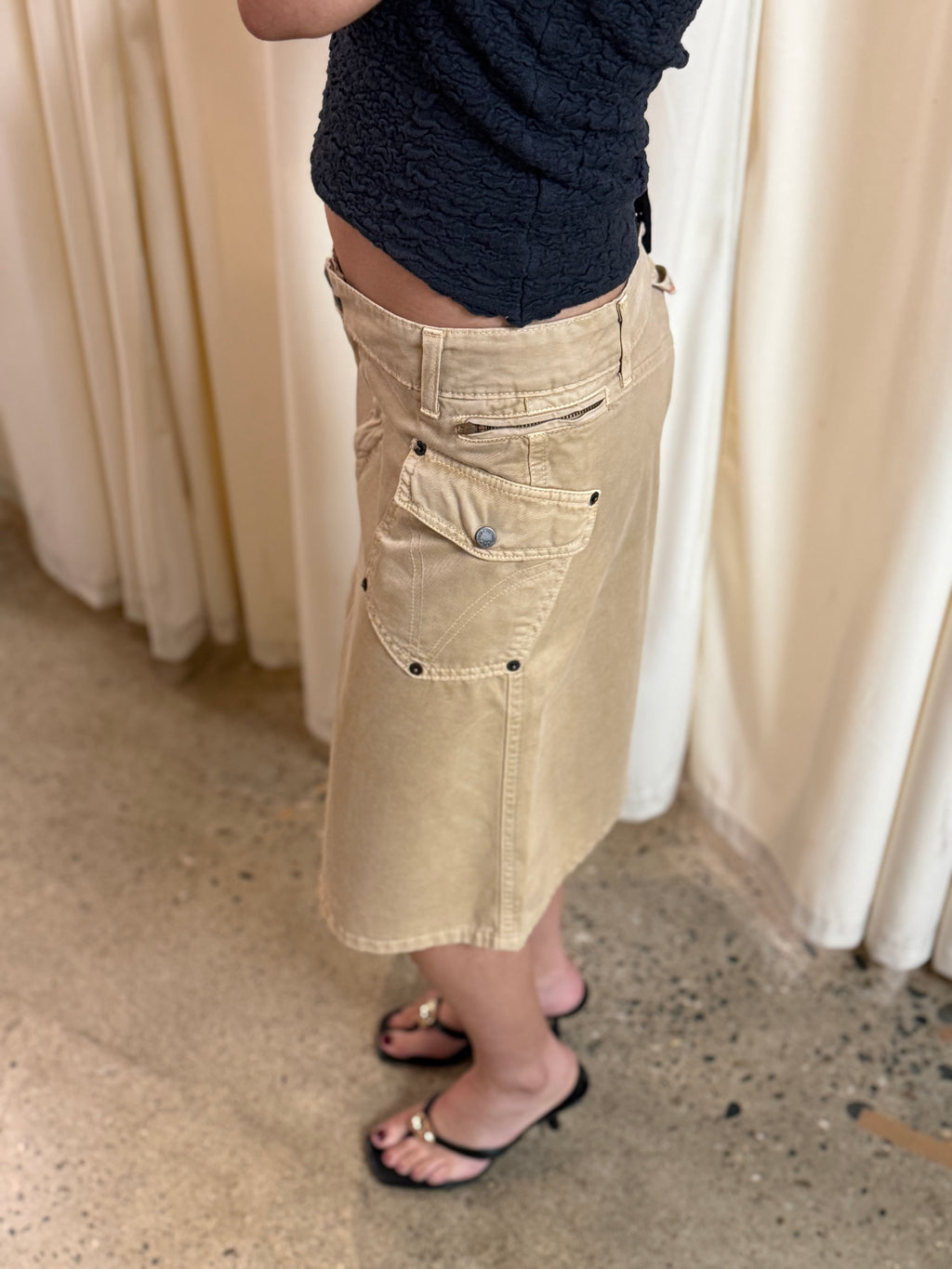 90's Dolce & Gabbana Cargo Skirt
