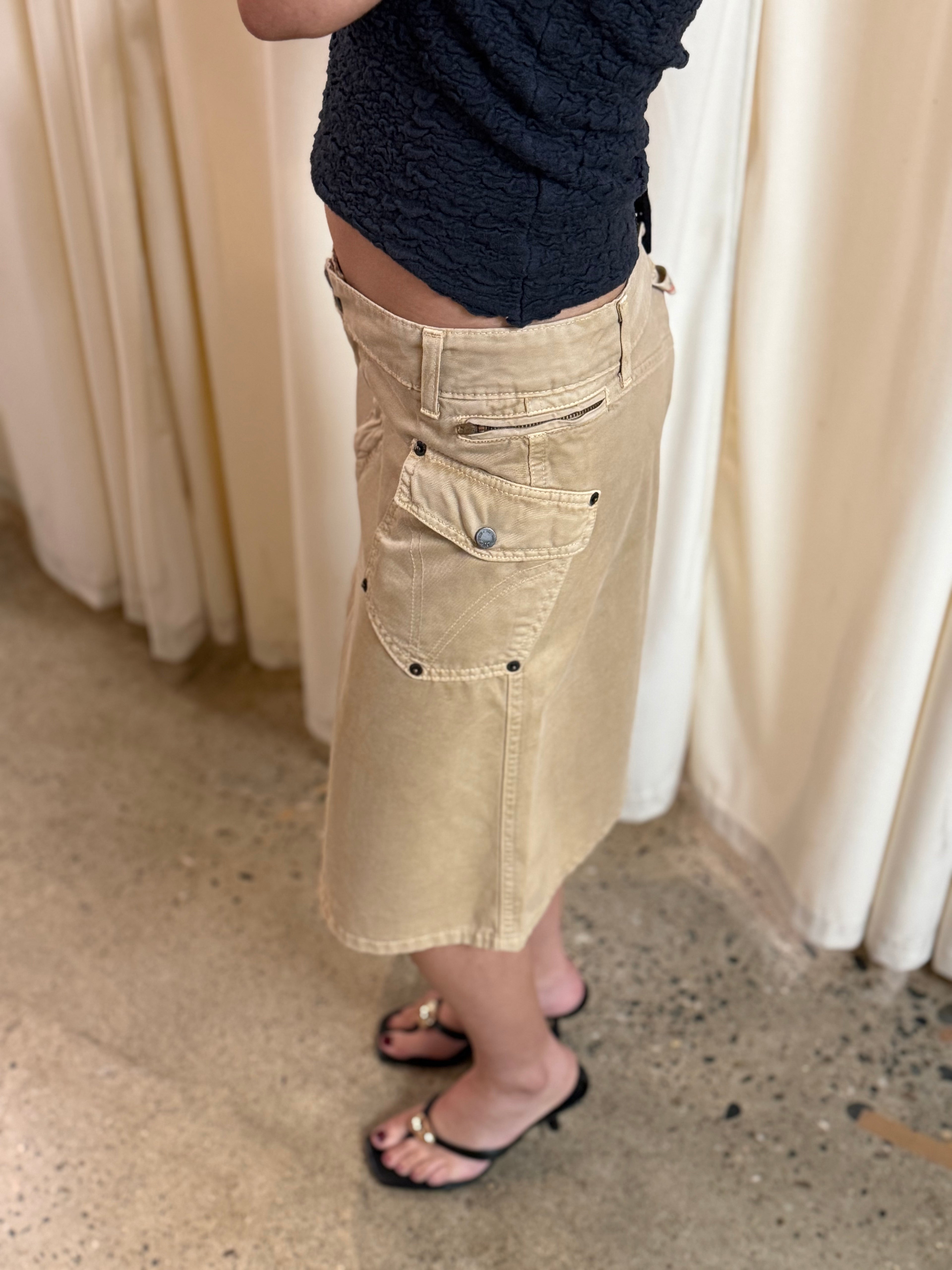 90's Dolce & Gabbana Cargo Skirt