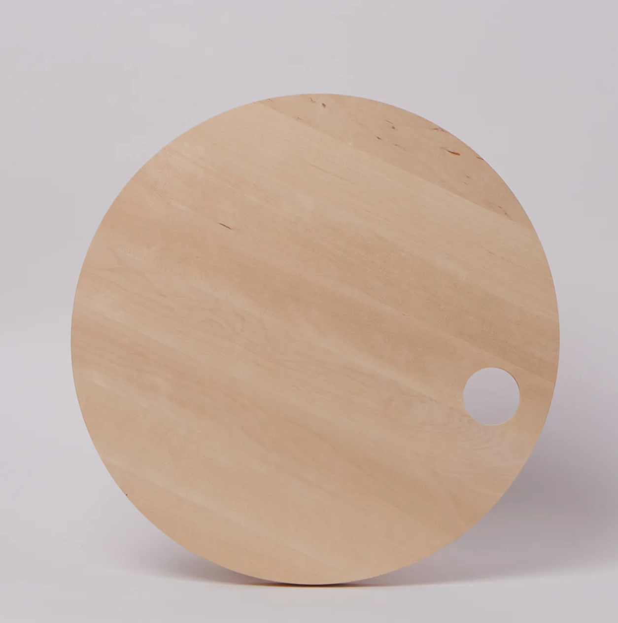 Round Birch Cutting Board