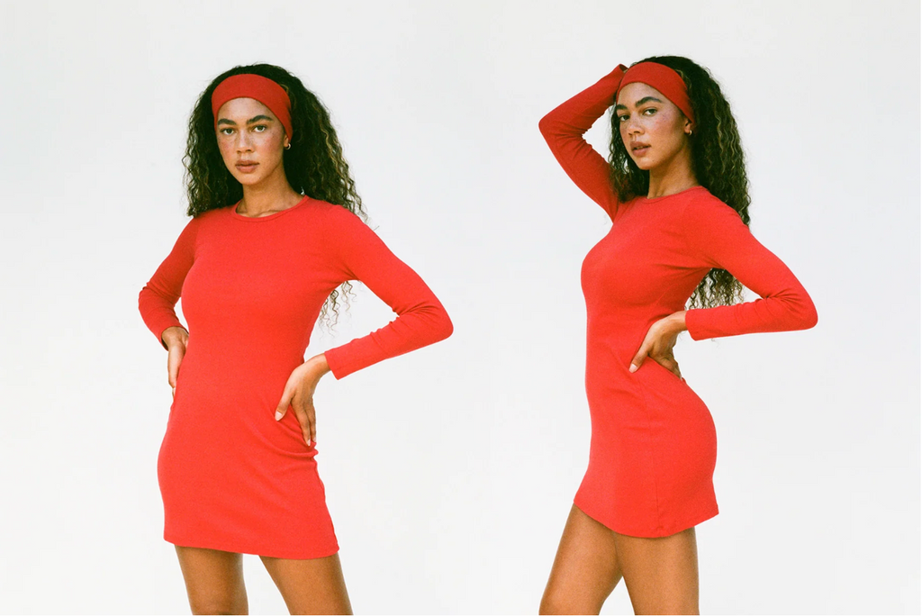 Gil Rodriguez Long Sleeve Bellevue Mini Dress