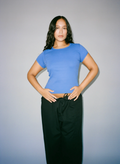 Gil Rodriguez Bellevue Tee - Violet Blue