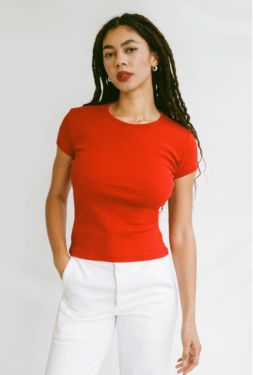 Gil Rodriguez Bellevue Tee - Tomate