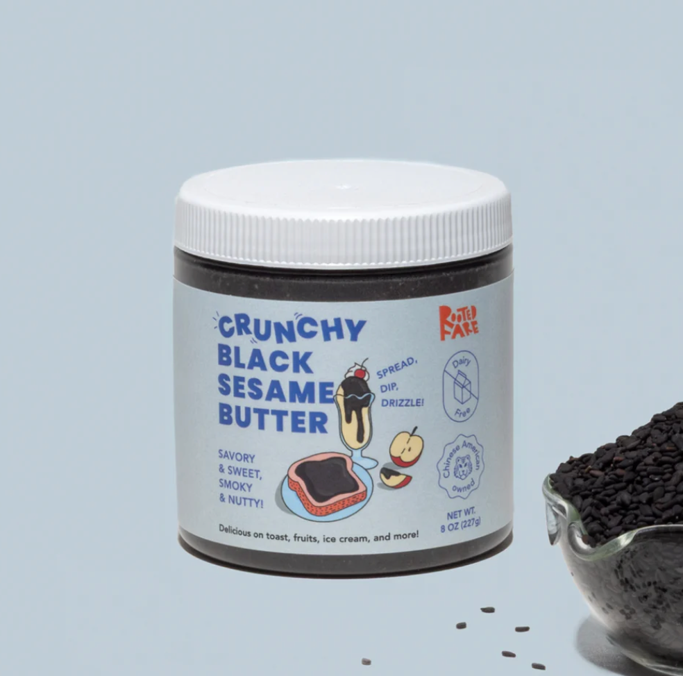 Crunchy Black Sesame Butter