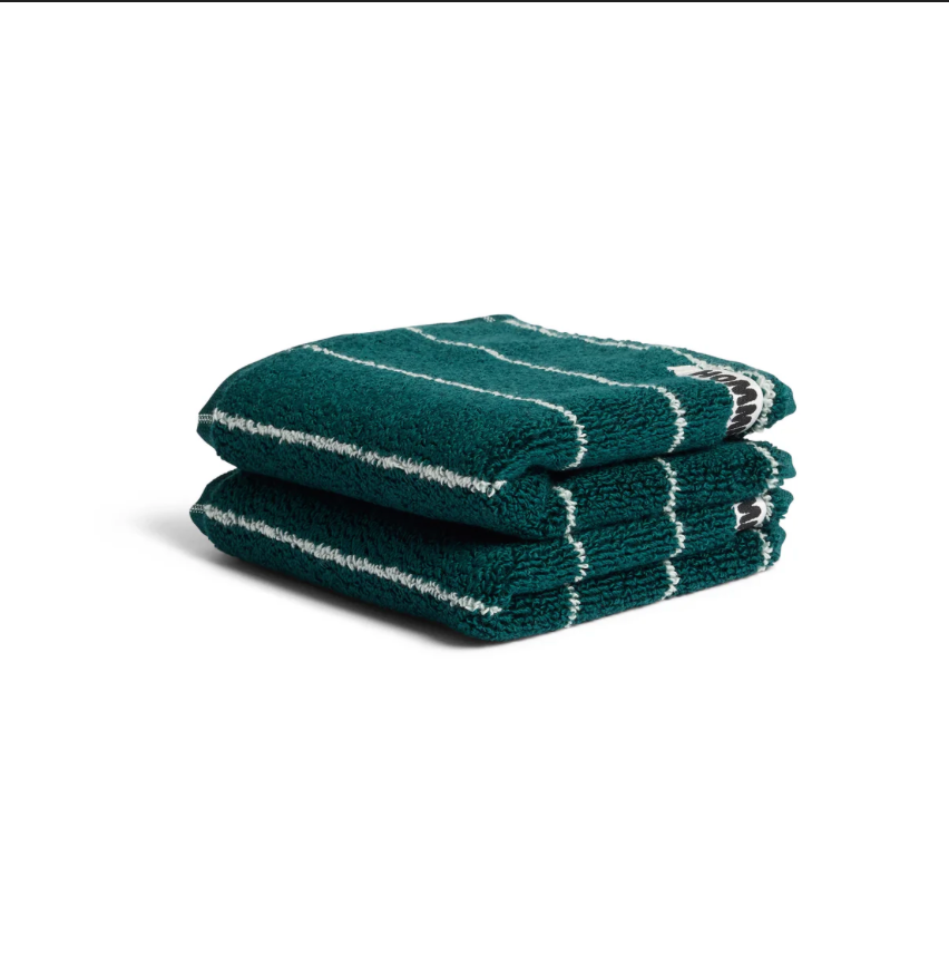 Hommey Pinstripe Face Washer Pair