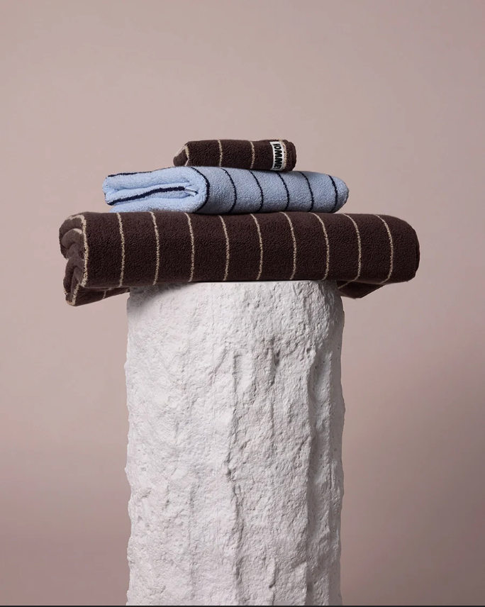 Hommey Pinstripe Face Washer Pair