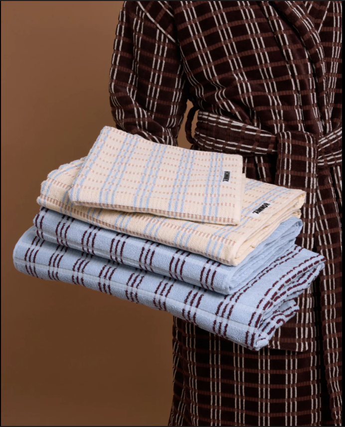 Hommey Pattern Hand Towel Pair