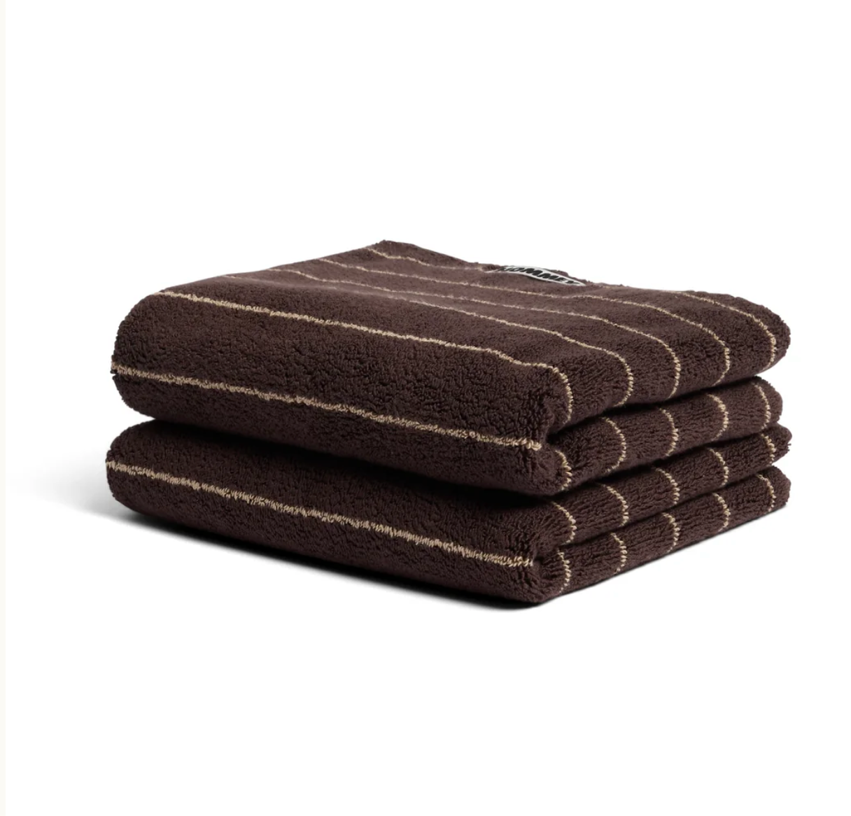Hommey Pinstripe Hand Towel Pair
