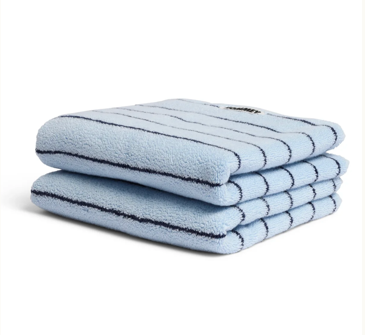 Hommey Pinstripe Hand Towel Pair