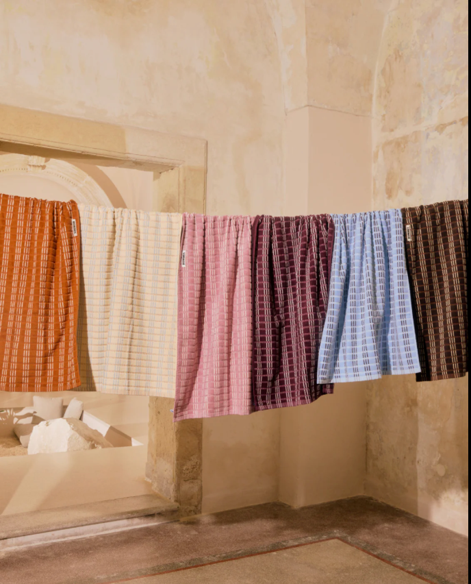 Hommey Pattern Bath Towel Pair