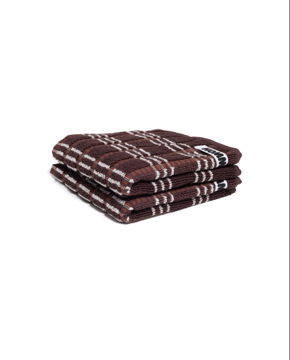 Hommey Pattern Face Washer Pair